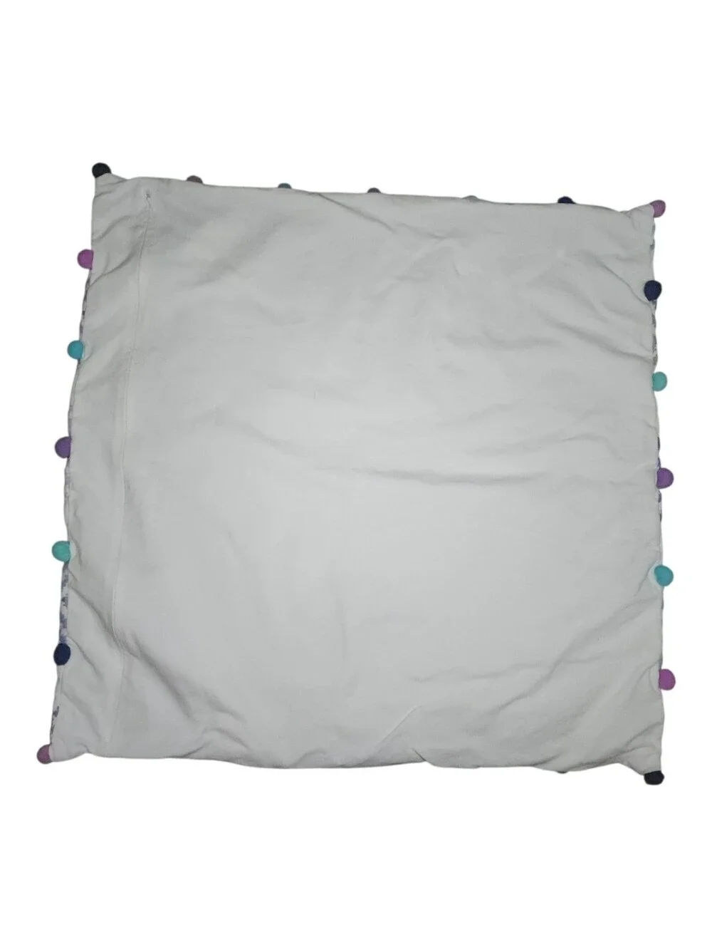Pottery Barn Teen Wave Crewel Euro Sham, Set Of 2
